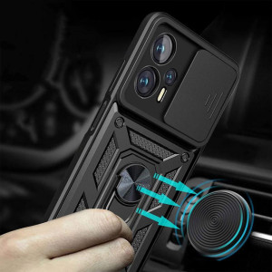 Чехол Ummi Camshield Serge Ring для Xiaomi Poco X4 GT – Черный