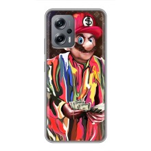 Брендновые Чехлы для Xiaomi POCO X4 GT - (PREMIUMPrint) (Mario LV)