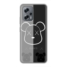 Чехлы для Xiaomi POCO X4 GT - Bearbrick Louis Vuitton (PREMIUMPrint) (БеарБрик глаза)