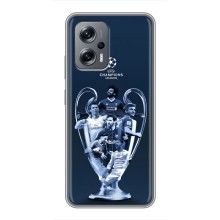Чехлы для Xiaomi POCO X4 GT (VPrint) - Футбольные клубы (Кубок ЛЧ)