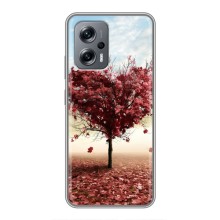 Чехлы для любимой на Поко X4 GT (VPrint) (Дерево сердце)