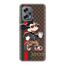 Чохли  GUCCI для Сяомі ПОКО ІКС4 ДЖТ (AlphaPrint) (Маус Гуччі)