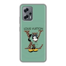 Чехлы Луи Витон для Xiaomi POCO X4 GT (AlphaPrint - LOUIS VUITTON) (Микки Маус LV)