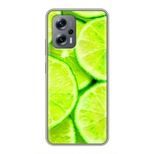 Чехлы с Фруктами для Xiaomi POCO X4 GT (VPrint) (Лайм)