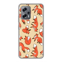 Чехлы с картинкой Лисички для Xiaomi POCO X4 GT (VPrint) (Лисички)