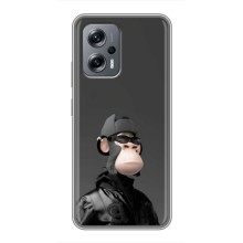 Чехлы с Обезьянами NFT для Xiaomi POCO X4 GT (AlphaPrint) (стильная обезьяна NFT)