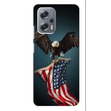 Чехол Флаг USA для Xiaomi POCO X4 GT – Орел и флаг