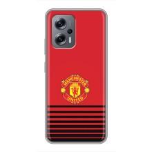 Чехол Манчестер Юнайтед для Поко X4 GT (AlphaPrint) (manchester united)