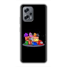 Чехол Амонг Ас для Xiaomi POCO X4 GT (AlphaPrint) (Амонг-ас)