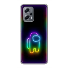 Чехол Амонг Ас для Xiaomi POCO X4 GT (AlphaPrint) (Яркий скин)