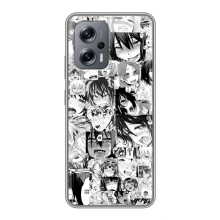 Анимешный чехол для Xiaomi POCO X4 GT (Ahegao manga)