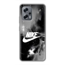 Чехол для Xiaomi POCO X4 GT - с принтом Найк (AlphaPrint) (Лого Найк)