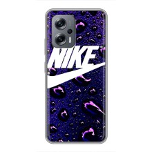 Чехол для Xiaomi POCO X4 GT - с принтом Найк (AlphaPrint) (Найк принт)