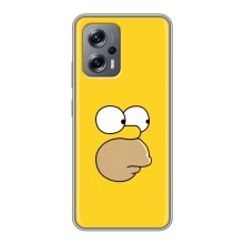Чехол с Симпсонами для Xiaomi POCO X4 GT (VPrint) (Гомер)