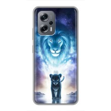 Чехол со Львом для Xiaomi POCO X4 GT (VPrint) (Маленький лев)