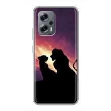 Чехол Король лев на Поко X4 GT (Симба и Налу)