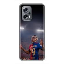 Чехол с футболистом Ламин Ямаль Xiaomi POCO X4 GT (Ямаль на стадионе)