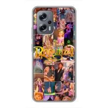 Чехол Рапунцель для Xiaomi POCO X4 GT – Рапунцель коллаж