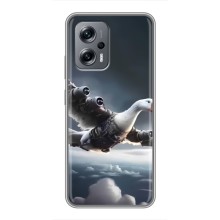 Чохол з мемом Тралалело тралала на Xiaomi POCO X4 GT (Бомбардіні гусіні)