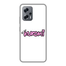 Чохол з персонажем Куромі на Xiaomi POCO X4 GT – Лого Куромі