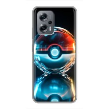 Чехол с Пикачу на Xiaomi POCO X4 GT (Мяч Пикачу)