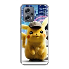 Чехол с Пикачу на Xiaomi POCO X4 GT (Пикачу в городе)