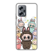 Чохол з принтом Лабубу для Xiaomi POCO X4 GT