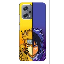 Купить Чехлы на телефон с принтом Anime для Поко X4 GT (Naruto Vs Sasuke)