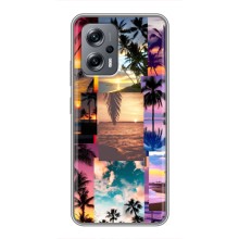 Силиконовый чехол с КАРТИНКАМИ лето для Xiaomi POCO X4 GT (AlphaPrint) (Летний отпуск)