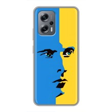 Украинские Чехлы для Xiaomi POCO X4 GT с картинкой УПА (AlphaPrint) (Степан Бандера)