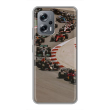 Чохол з принтом Формула 1 на Xiaomi POCO X4 GT – Боліди на трасі