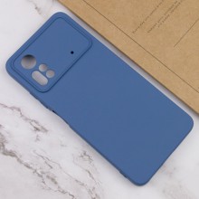 Чохол Silicone Cover Lakshmi Full Camera (A) для Xiaomi Poco X4 Pro 5G – Синій
