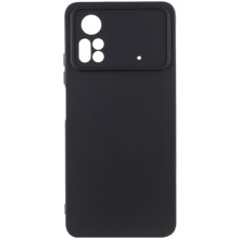 Чохол Silicone Cover Lakshmi Full Camera (A) для Xiaomi Poco X4 Pro 5G – Чорний