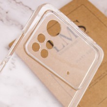 TPU чехол Molan Cano Jelly Sparkle для Xiaomi Poco X4 Pro 5G – Прозрачный