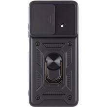 Ударопрочный чехол Camshield Serge Ring для Xiaomi Poco X4 Pro 5G – Черный