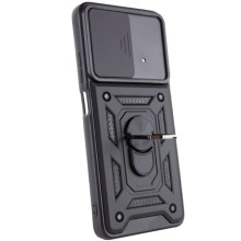 Ударопрочный чехол Camshield Serge Ring для Xiaomi Poco X4 Pro 5G – Черный