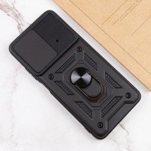 Ударопрочный чехол Camshield Serge Ring для Xiaomi Poco X4 Pro 5G – Черный