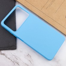 Силиконовый чехол Candy для Xiaomi Poco X4 Pro 5G – Голубой