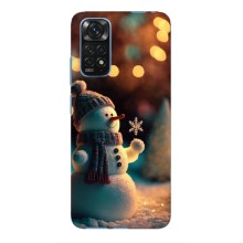Чехлы на Новый Год Xiaomi POCO X4 Pro 5G – Снеговик праздничный