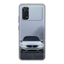 Чохол BMW для Поко Х4 Про 5G – БМВ в тумані
