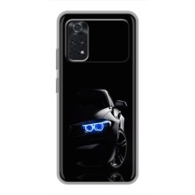 Чохол BMW для Поко Х4 Про 5G – Фари БМВ