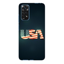 Чехол Флаг USA для Xiaomi Poco X4 Pro 5G (USA)