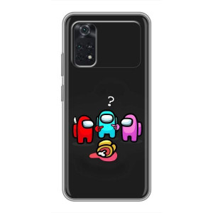 Чехол Амонг Ас для Xiaomi POCO X4 Pro 5G (AlphaPrint)