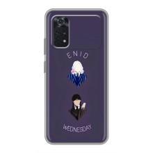 Чехлы Венсдей на Xiaomi POCO X4 Pro 5G Уэнсдей (AlphaPrint) (Уэнздей и подруга)