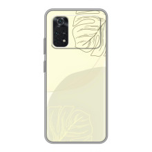 Чехол цветочный дизайн для Xiaomi POCO X4 Pro 5G – Зелёный фон