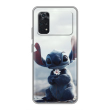Чохол з малюнком Стіч для Xiaomi POCO X4 Pro 5G – Стіч з квіткою