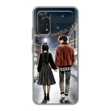 Чехол с дизайном Венздей 2 на Xiaomi POCO X4 Pro 5G – Уэнсдей и Тайлер