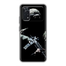 Чехол с украинским воином на Xiaomi POCO X4 Pro 5G – Украинский снайпер