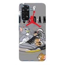 Силиконовый Чехол Nike Air Jordan на Поко X4 про 5джи – Air Jordan