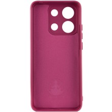 Чохол Silicone Cover Lakshmi Full Camera (A) для Xiaomi Poco X6 Pro – Бордовий